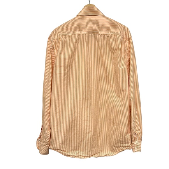 Old Navy Long Sleeve Button Up Stripped Shirt Men's Size Large - Picture 2 of 7